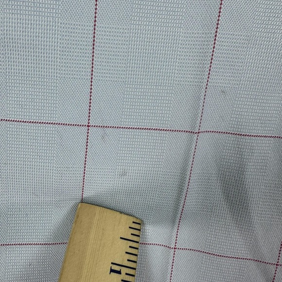 FootJoy Shorts Mens 40 Light Blue Red Windowpane Plaid Golf Performance Stretch - Picture 7 of 12